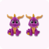 Spyro Plush 2PCS