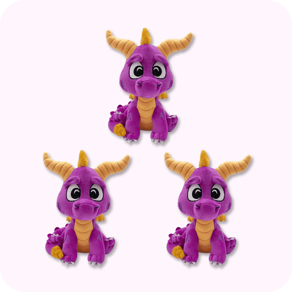 Spyro Plush 3PCS Spyro Plush 3PCS
