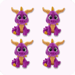 Spyro Plush 4PCS